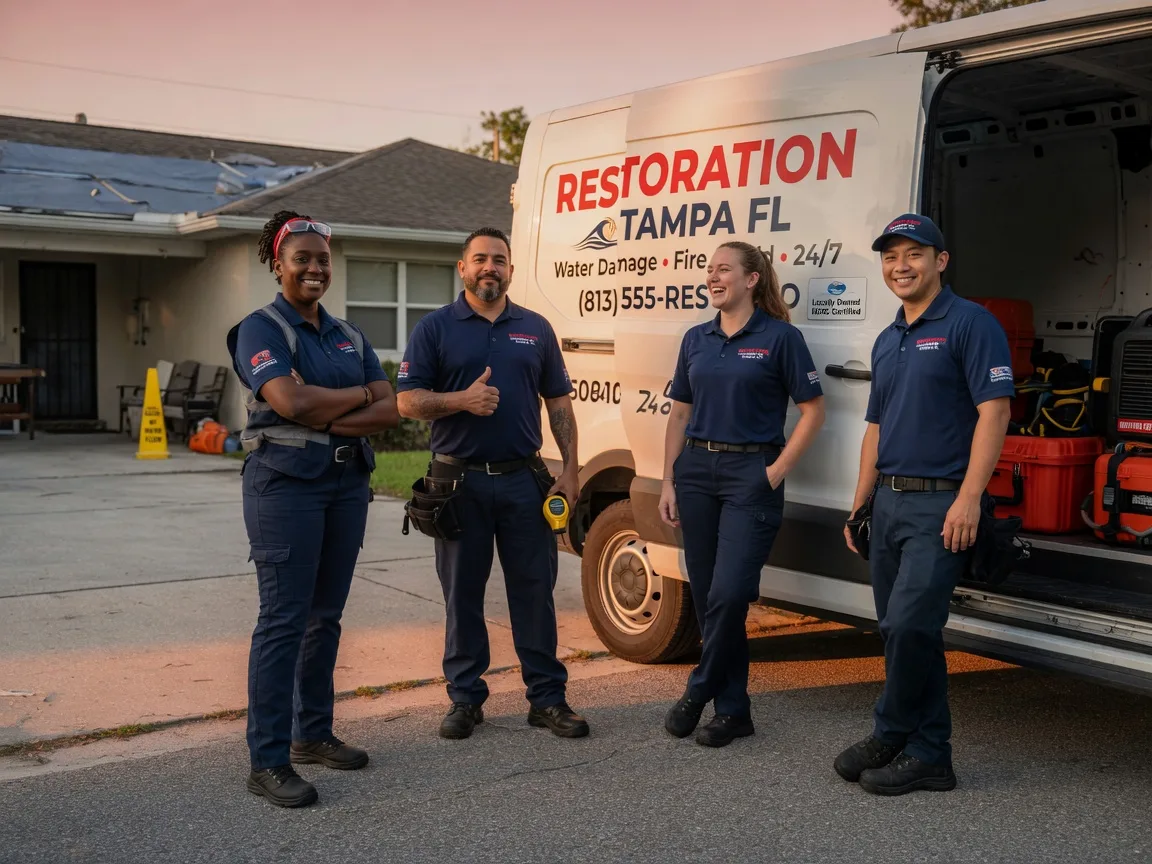 Water Damage Restoration company in The Colony, TX